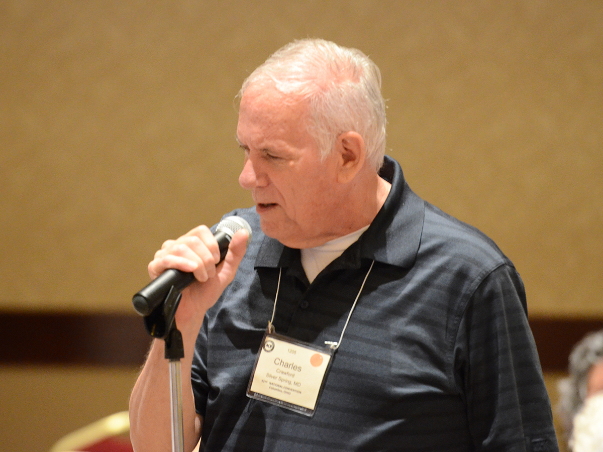 Charlie Crawford speaking at 2013 ACB Convention