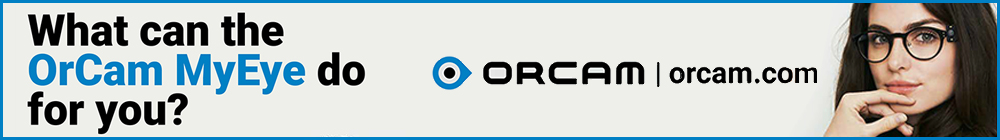 OrCam Sponsor Ad