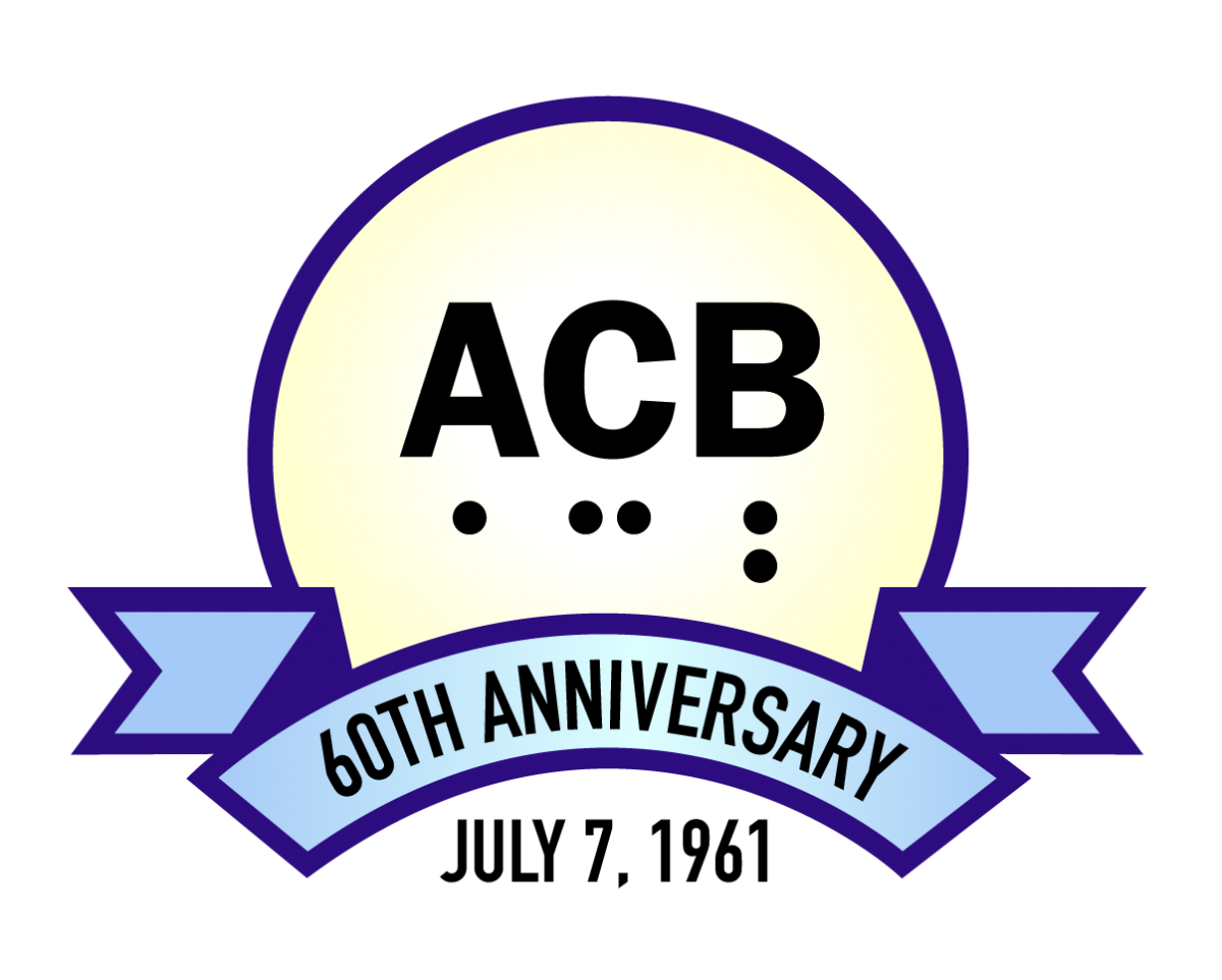 ACB 60th anniversary logo. July 7, 1961.