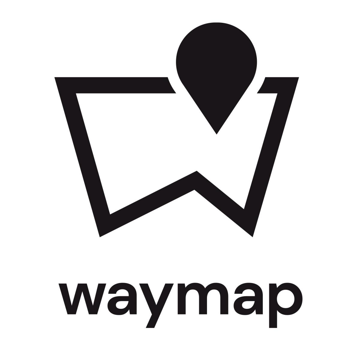 Waymap logo.