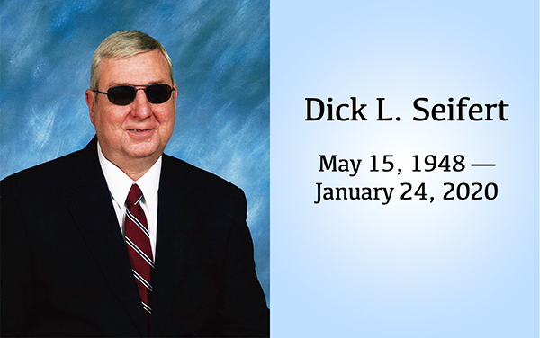 Dick L. Seifert, May 15, 1948 - January 24, 2020