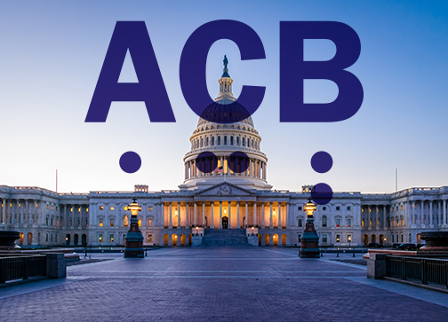 ACB logo over photo of capitol building