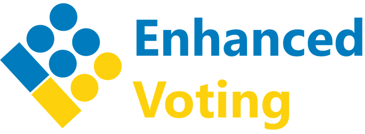 Enhanced Voting logo.