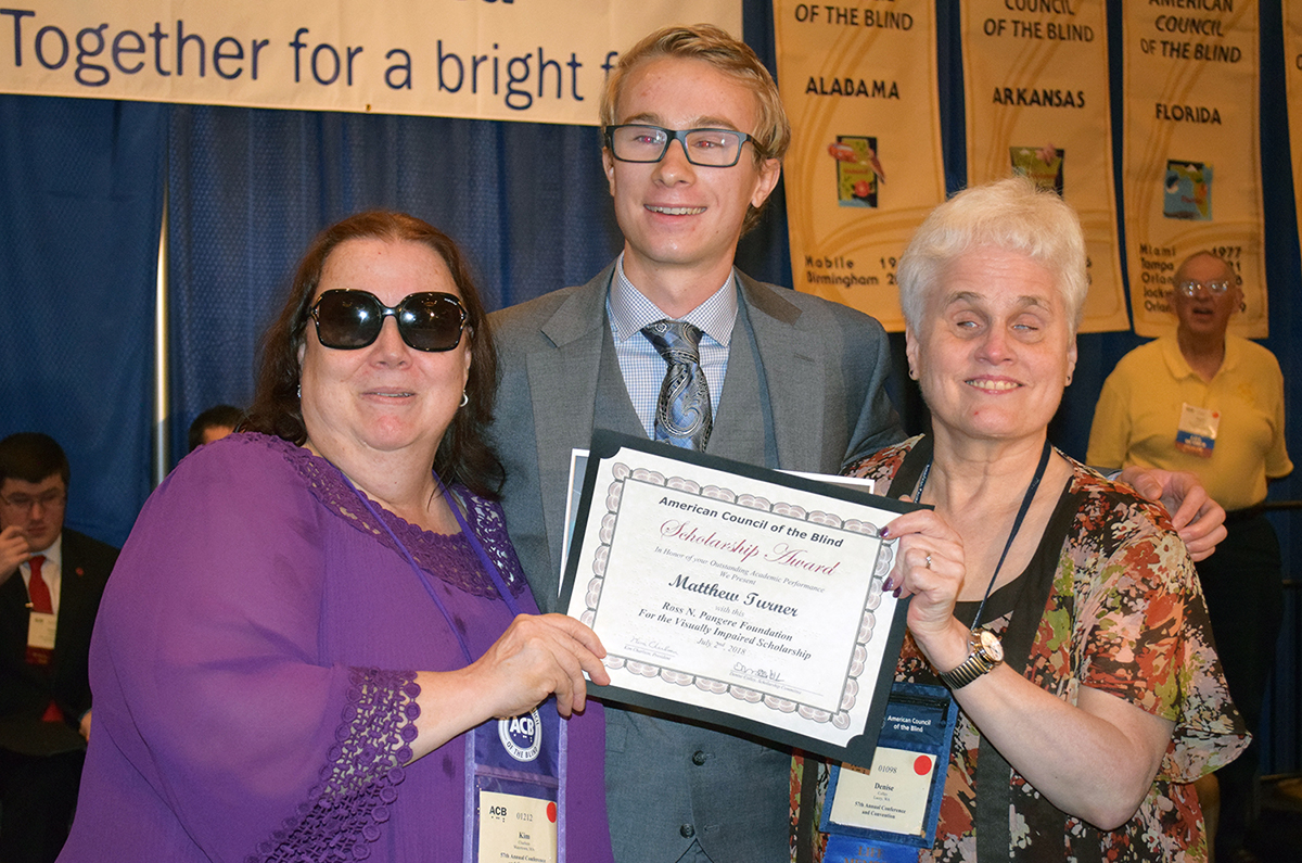 2018 Scholarship Winner Matthew Turner