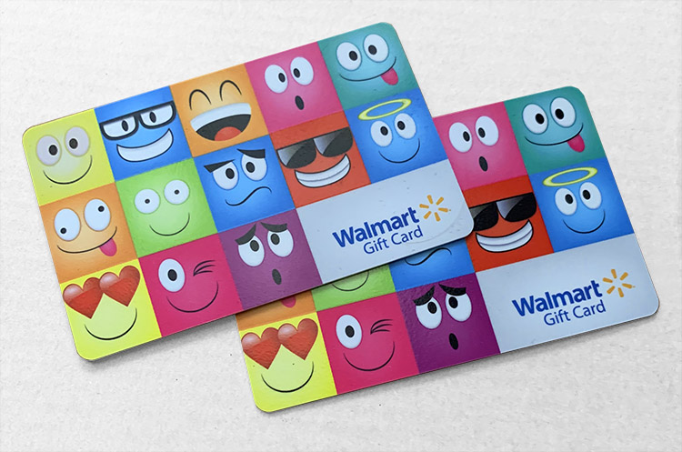 Two Wal-mart Cards